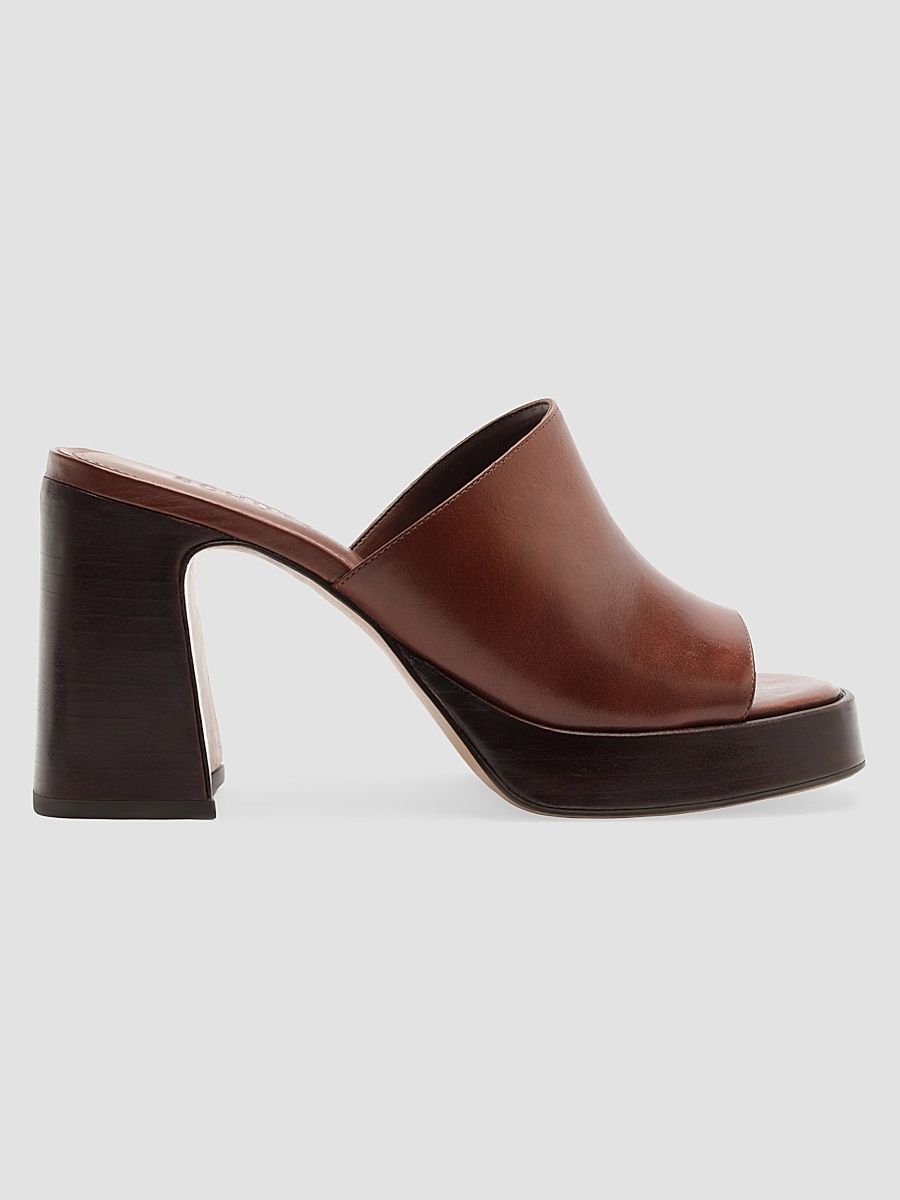 Women's Rowan 94MM Mule Sandals - Warm Toffee - Size 11