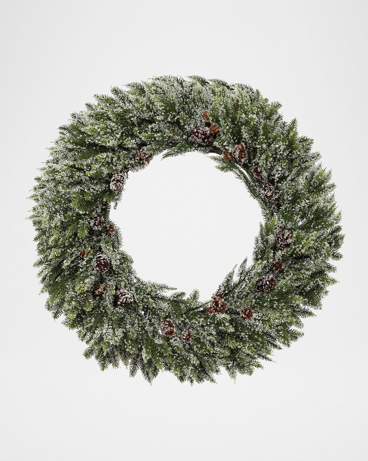 Iced Angel Pine 30" Wreath