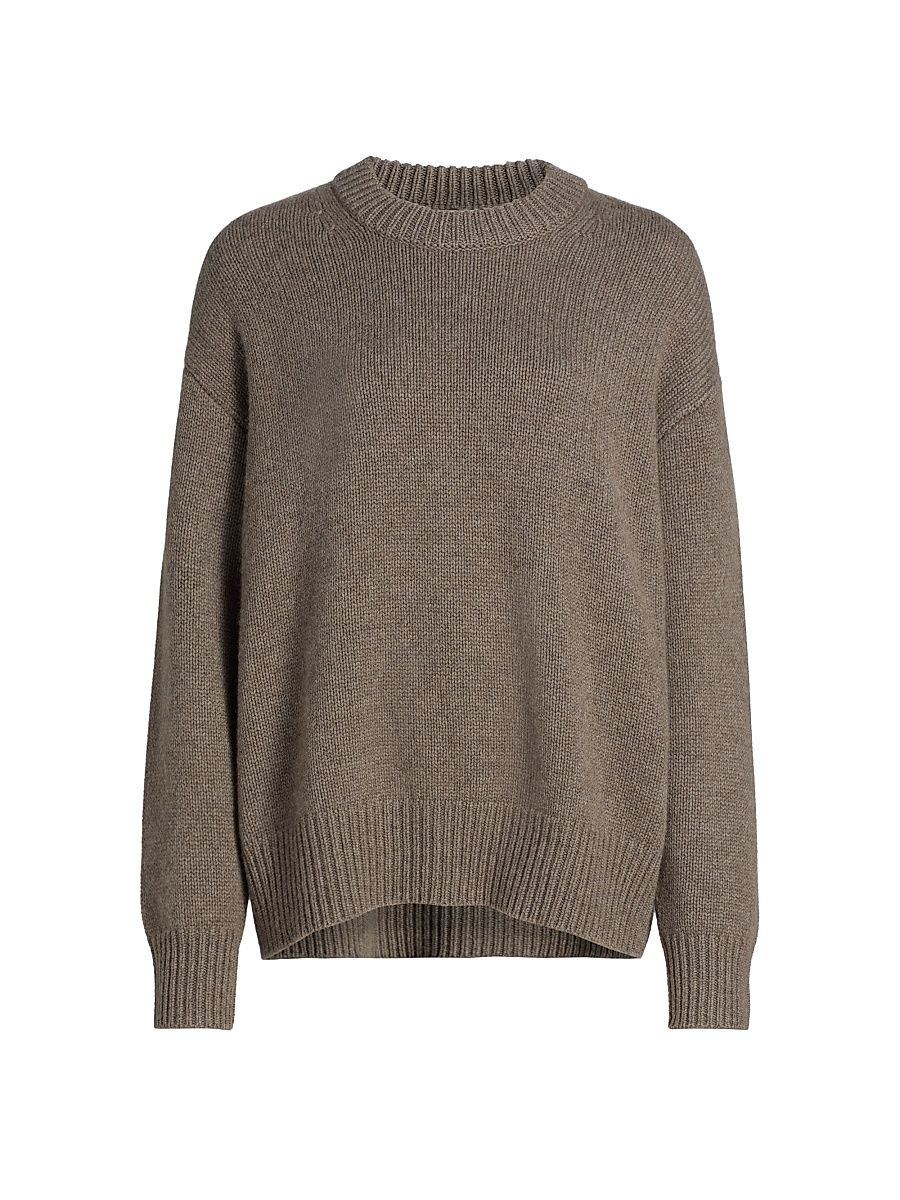 Women's Renske Cashmere Sweater - Truffle - Size Medium