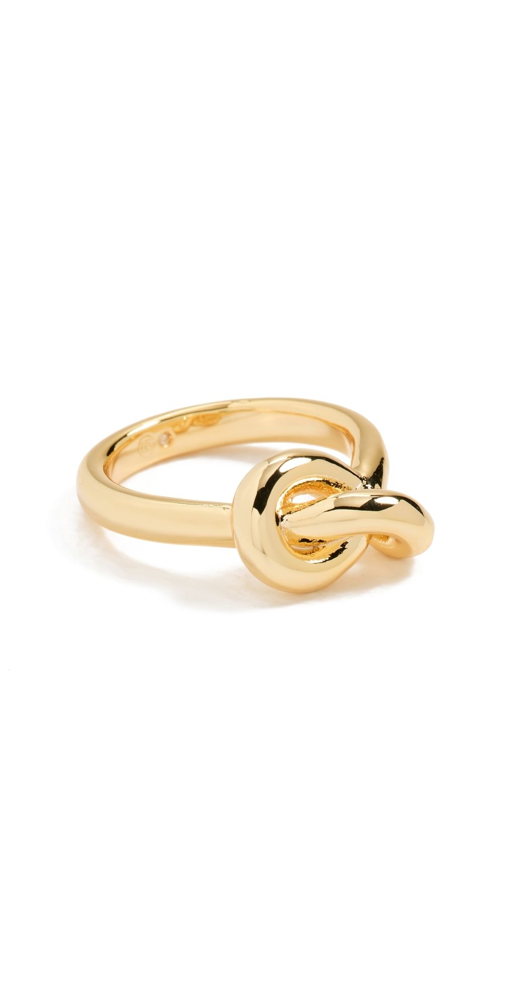 Gorjana Infinity Knot Ring Gold Plated 6