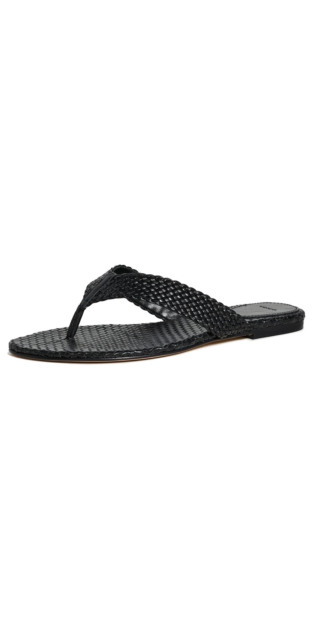 Vince Lotus Sandals Black 11