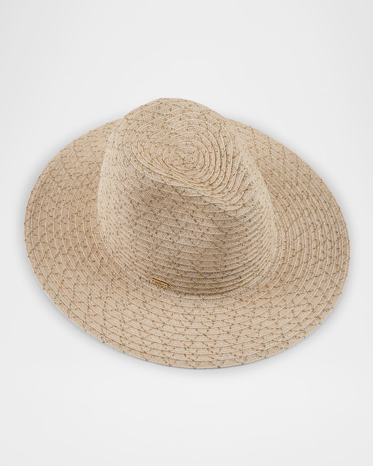 Courtney Hemp Straw Fedora Hat