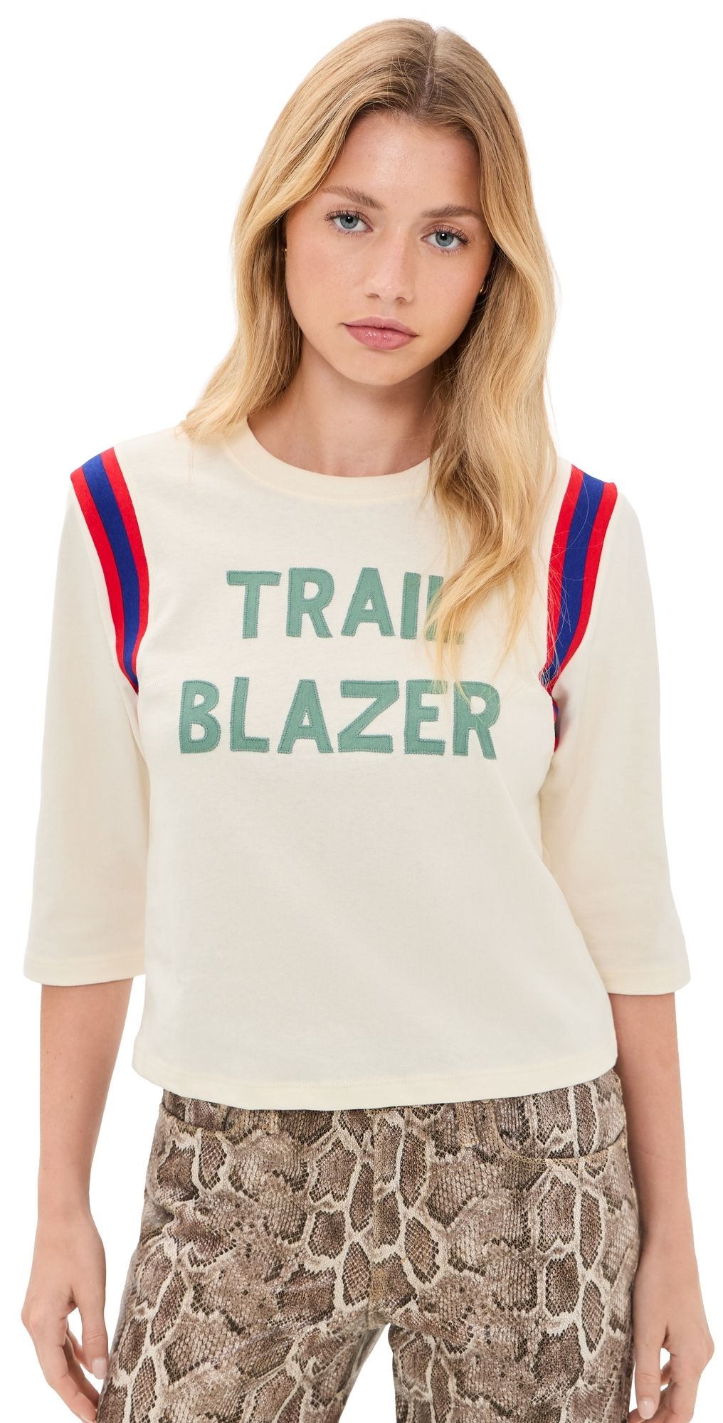 MOTHER The Better Half Insert Tee Trail Blazer XL
