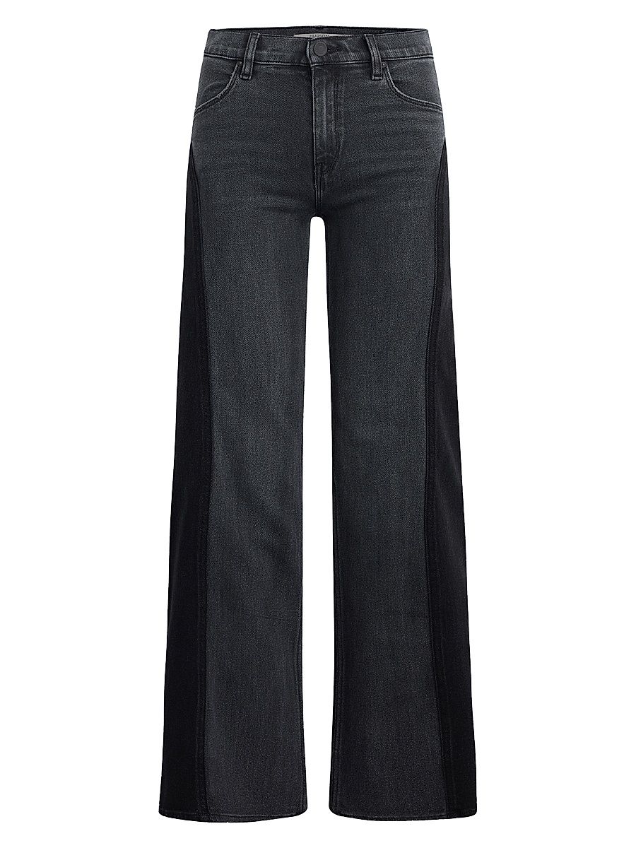 Women's Lexi Paneled Wide Leg Jeans - Double Side - Size 29