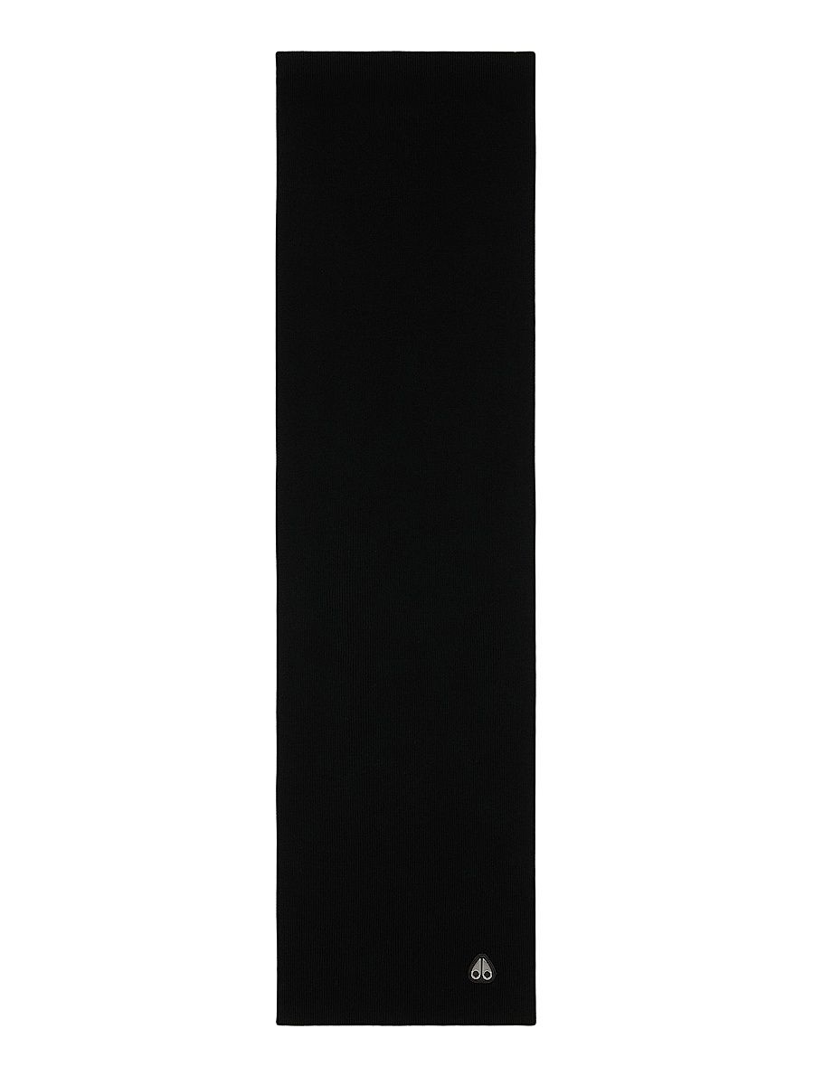 Men's Parnis Wool Scarf - Black