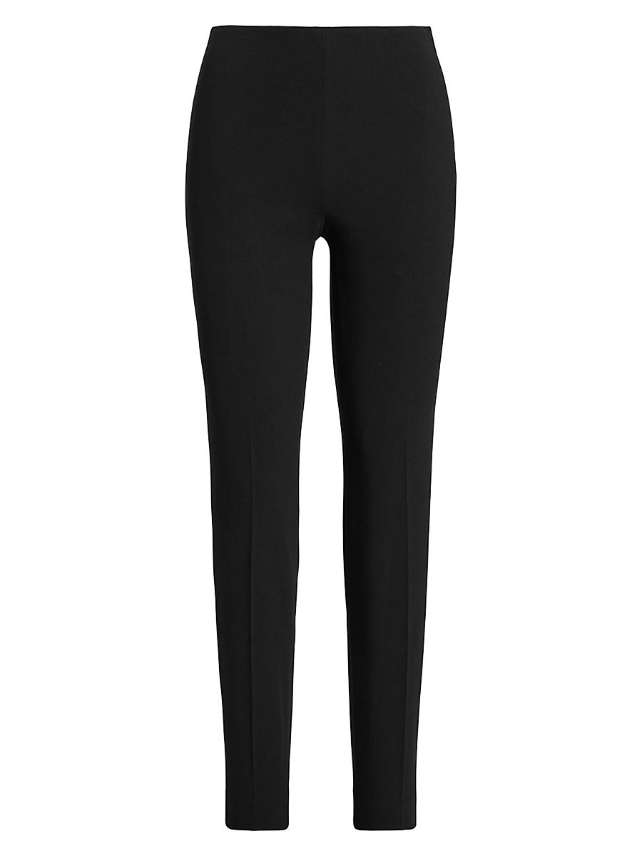 Women's Annie Stretch Wool Pants - Black - Size 0