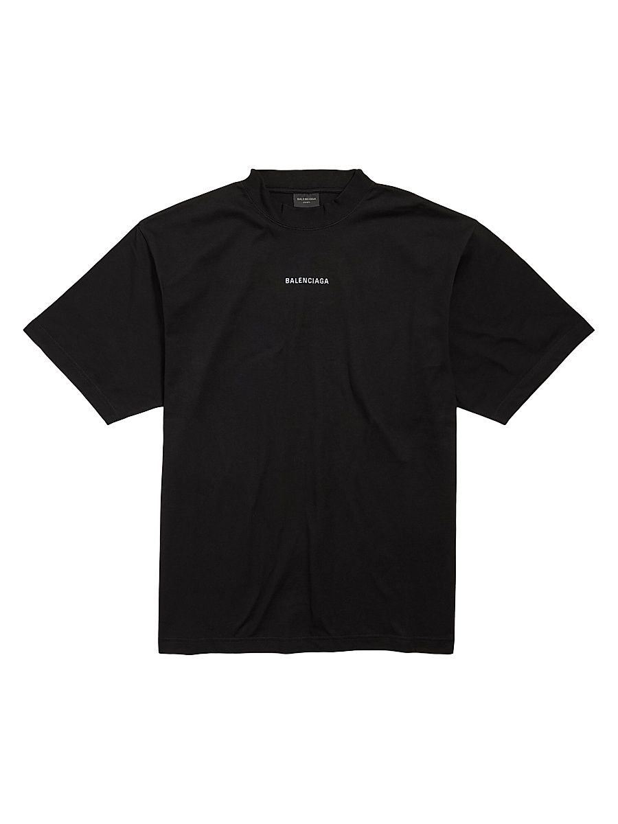 Men's Back Medium Fit T-Shirt - Black - Size XXS