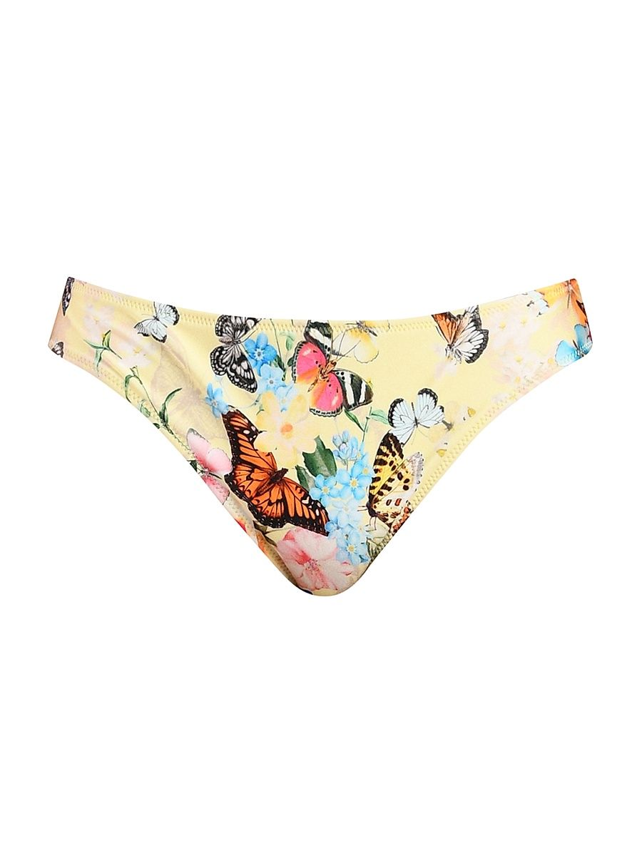 Women's Nicole Garden Butterflies Bikini Bottom - Size XL