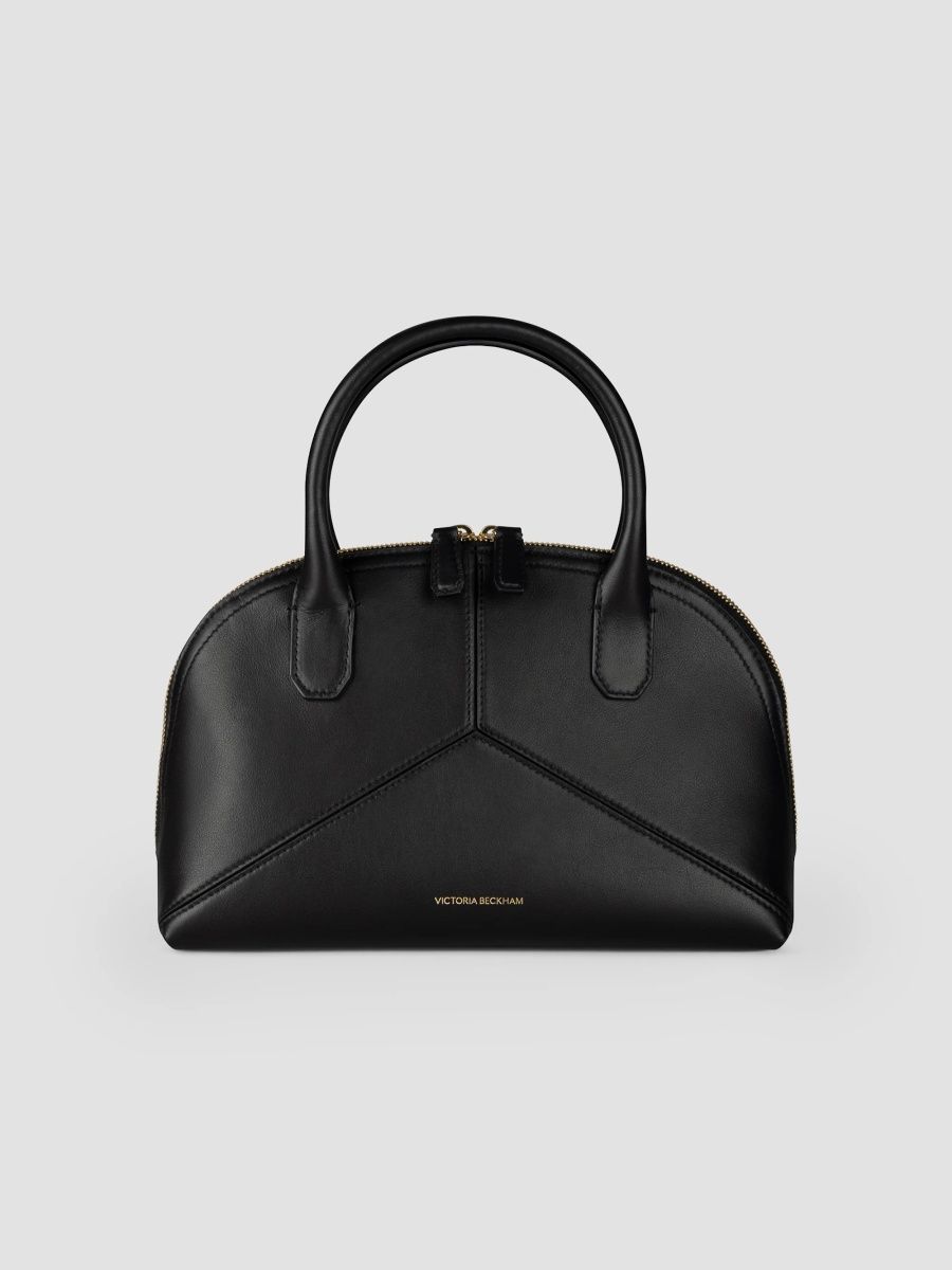 Victoria Beckham Women's Small Leather Top Handle Bag - Black