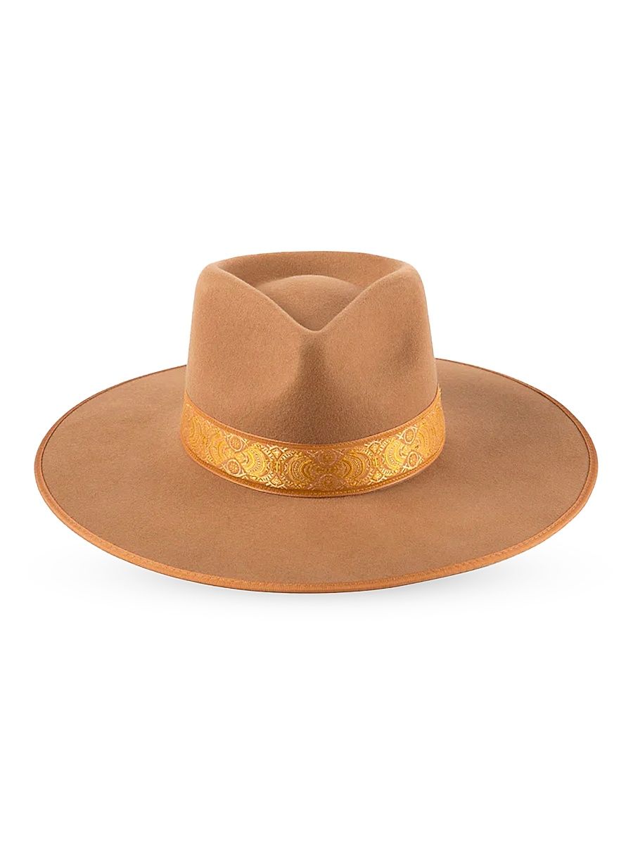 Lack of Color Women's Teak Rancher Special Wool Fedora - Teak Brown - Size Medium