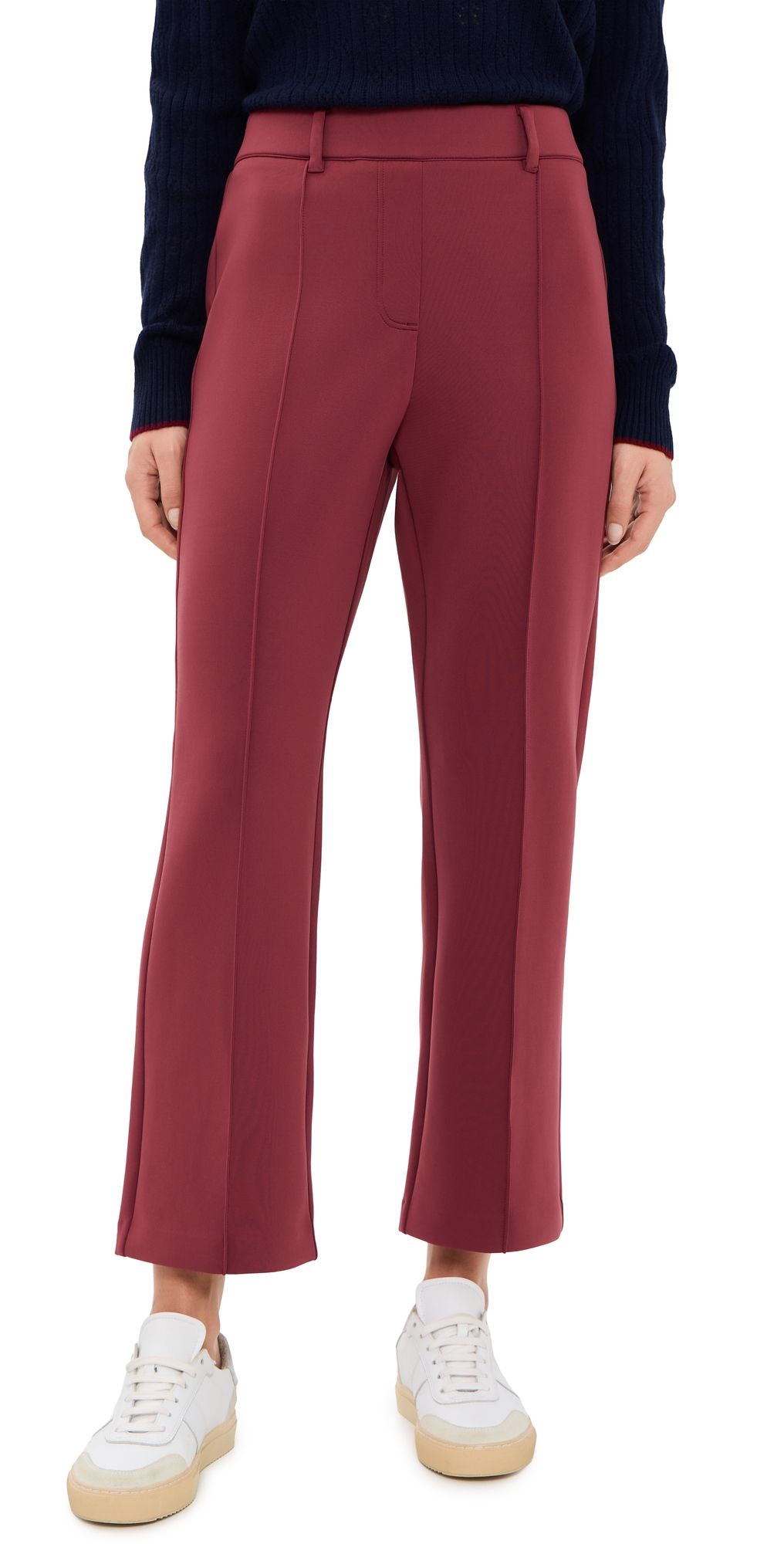 Malbon Monica Pants Oxblood 4
