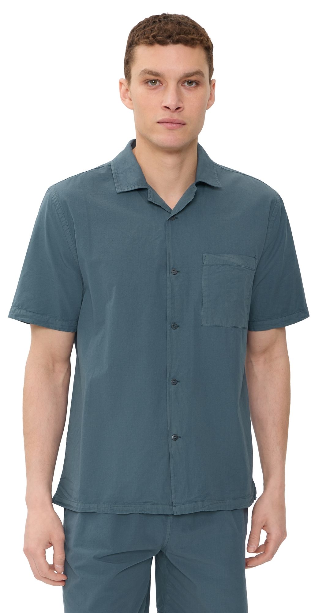 Alex Crane Air Cotton Camp Shirt Lake L