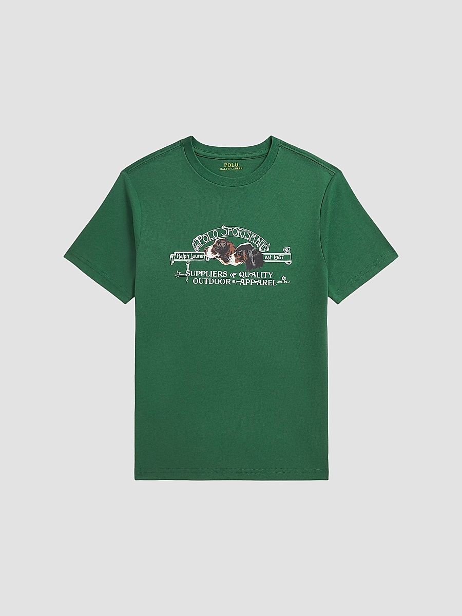 Little Boy's & Boy's Sportsman Graphic T-Shirt - Verano Green - Size 7
