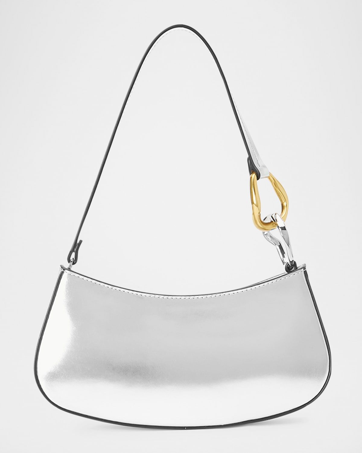 Ollie Crackeld Metallic Shoulder Bag