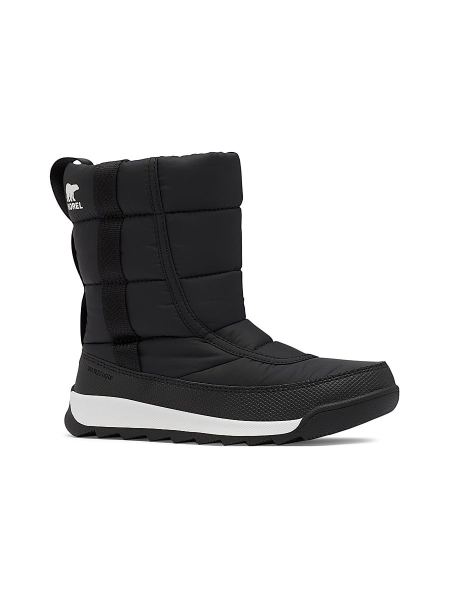 Girl's Whitney Puffy Boots - Black - Size 3 (Child)