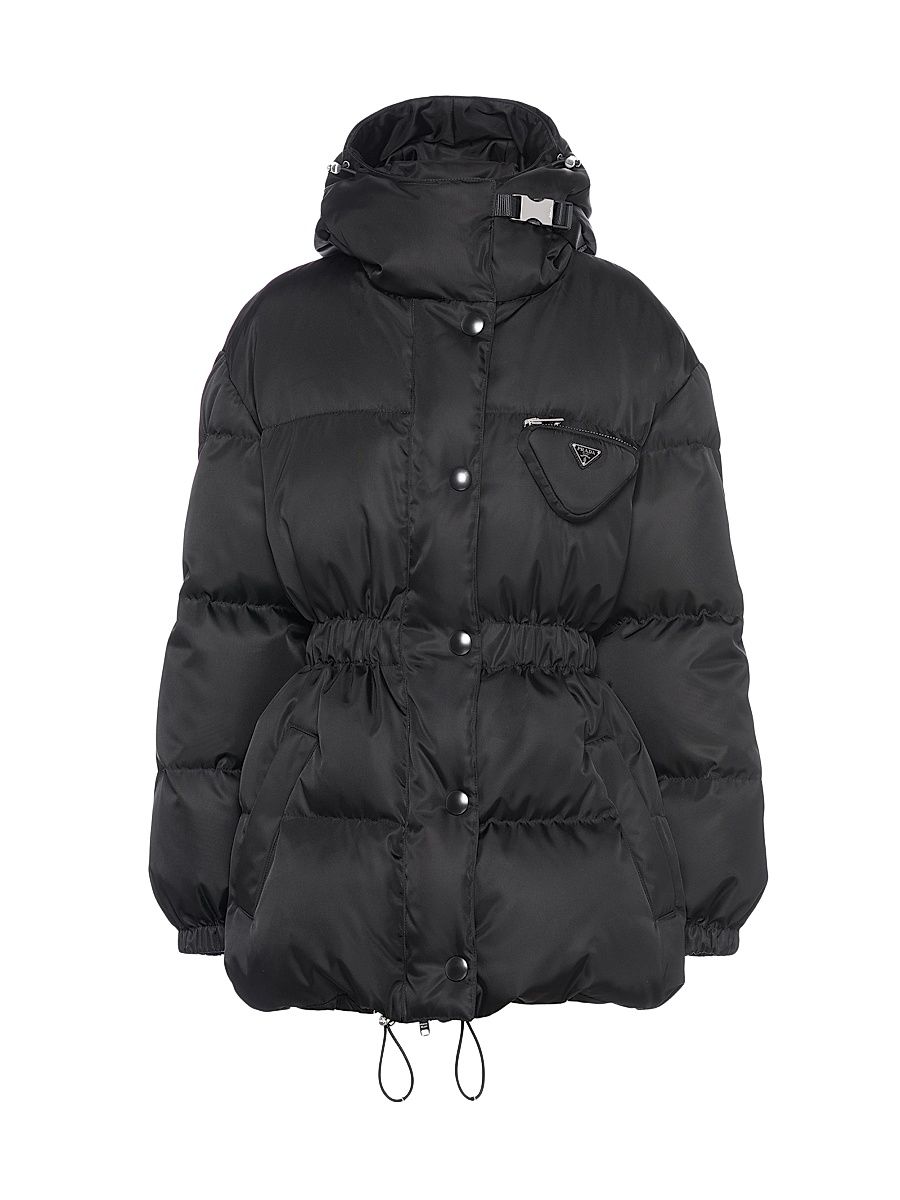 Women's Re-Nylon Down Jacket - Black - Size 8