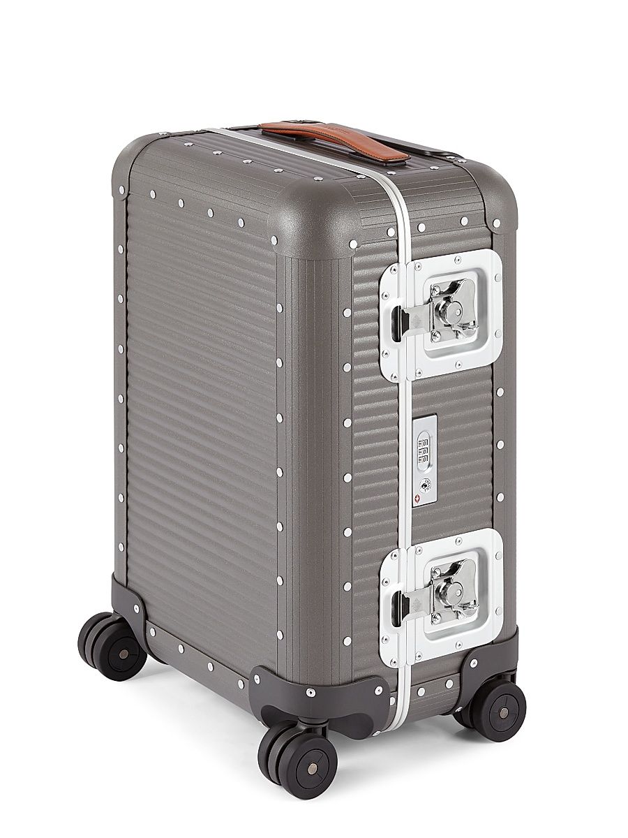 Men's 55 Bank Spinner Cabin 21" Carry-On Suitcase - Steel Grey