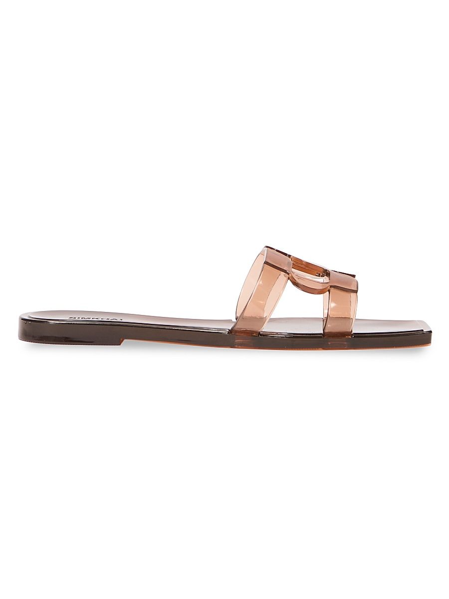 Women's Monogram Jelly Flats - Saddle - Size 6