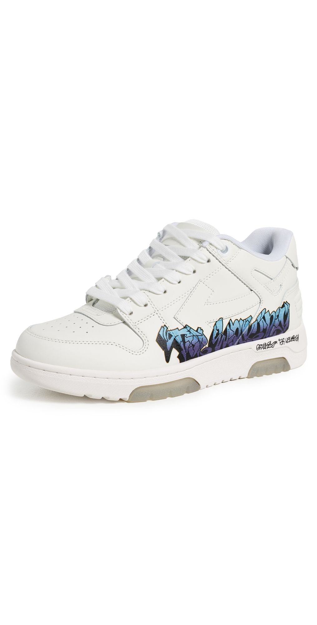 Off-White Out of Office For Walking Artwork Sneakers White/Mu 38.5