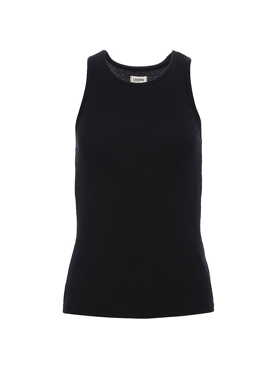 Women's Nia Racerback Tank - Black - Size Large