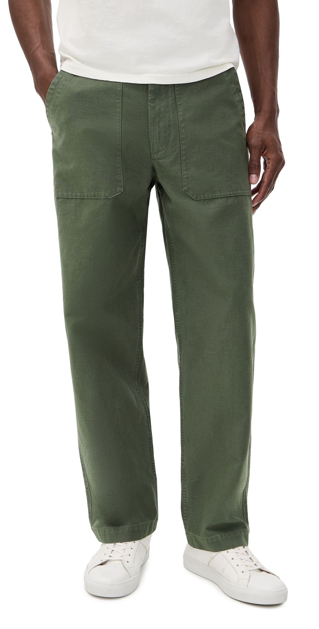 Madewell Garment Dye Slub Sateen Baker Pants Surplus 30