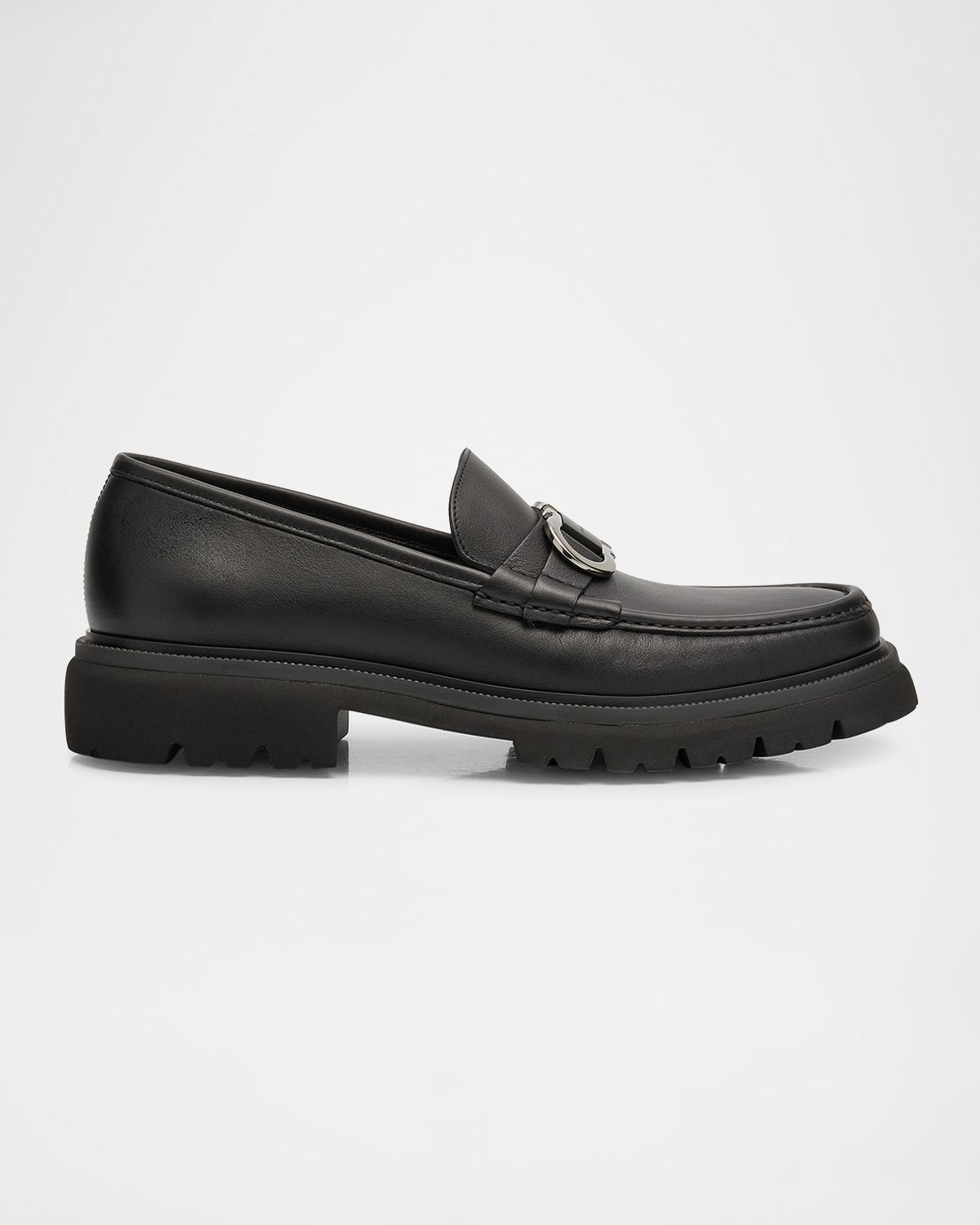 Men & apos;s Cocoon Gancini Leather Penny Loafers