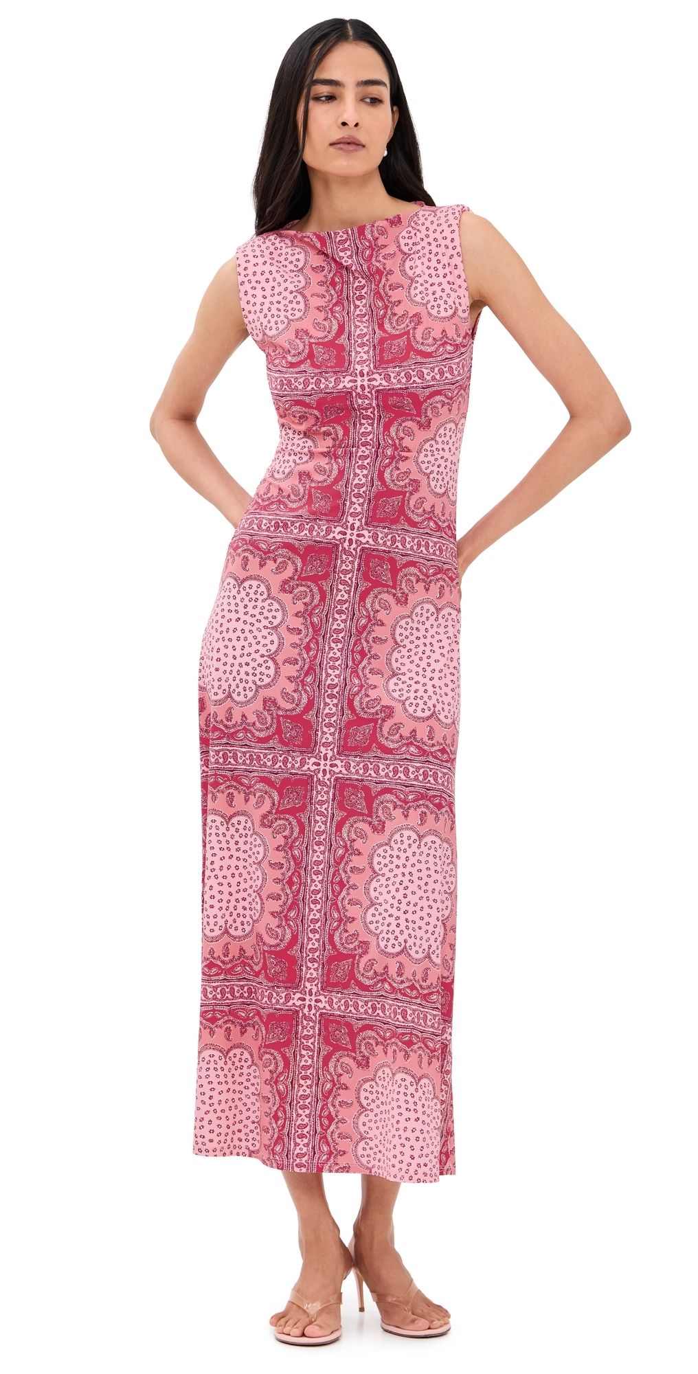 Hill House Home The Sloane Dress Paisley Scarf XL