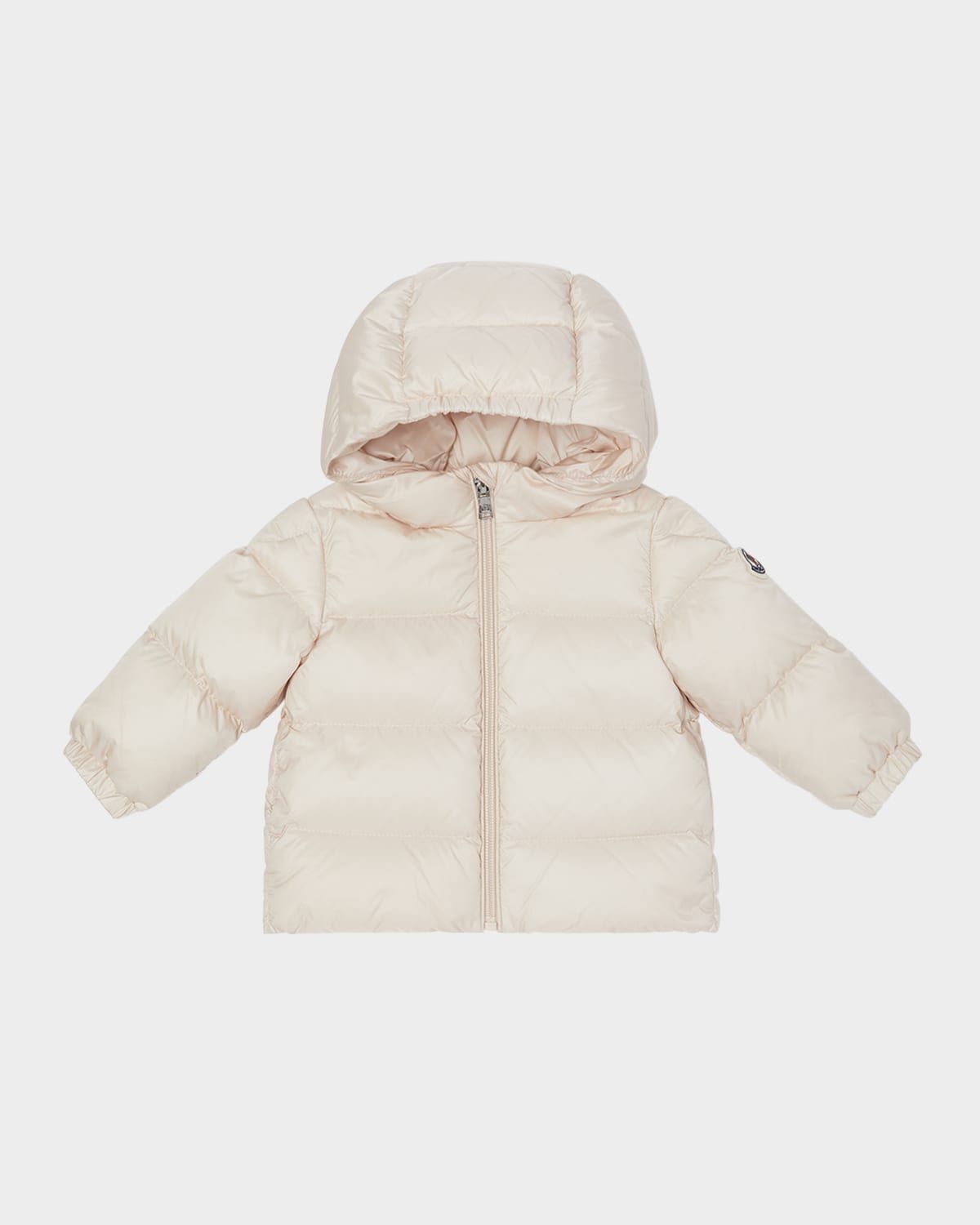 Girl & apos;s Sharon Long Season Hooded Down Jacket, Size 6M-3