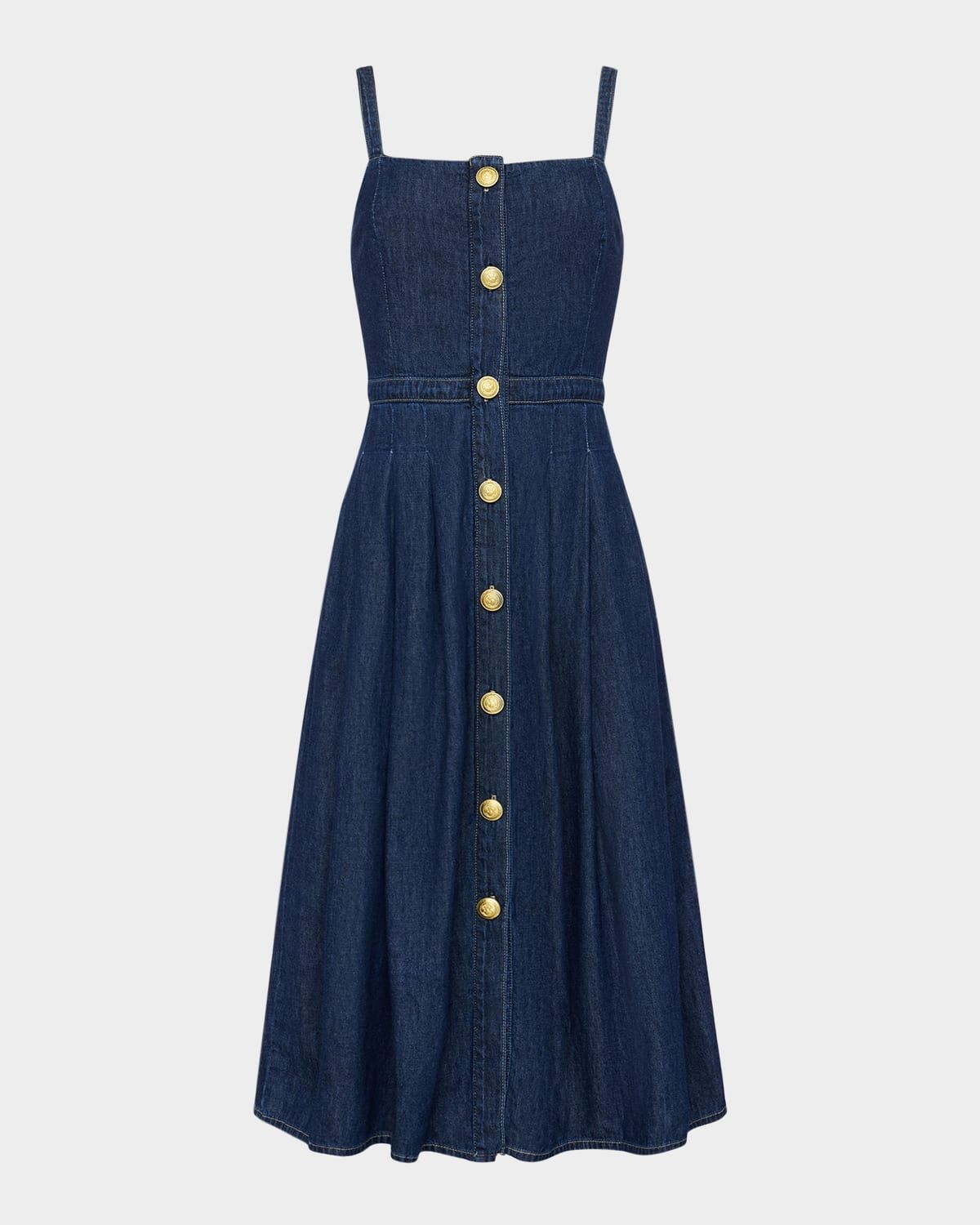 Esmeralda Denim Midi Dress