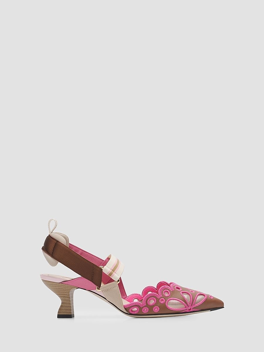 Women's Colibri 55MM Slingback Pumps - Sellier Surfinia - Size 12