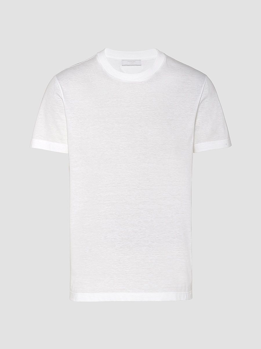 Men's Three-Pack Cotton T-Shirts - White - Size XL