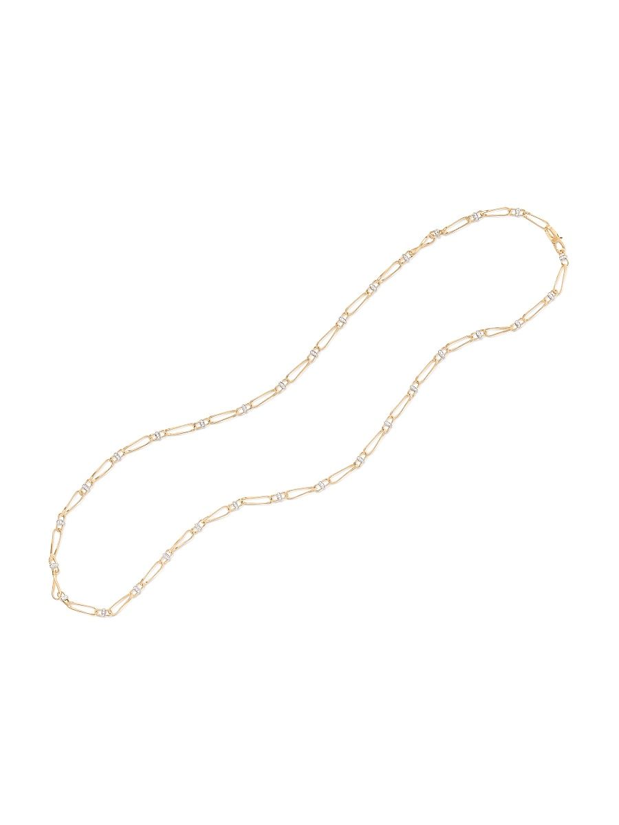 Women's Marrakech Onde Two-Tone 18K Gold & 1.55 TCW Diamond Chain Necklace - Yellow Gold