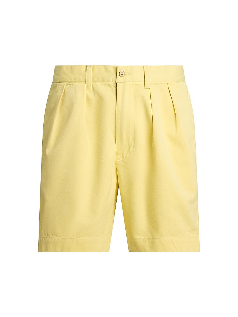 Men's Cormac Relaxed Fit Chino Shorts - Wicket Yellow - Size 40