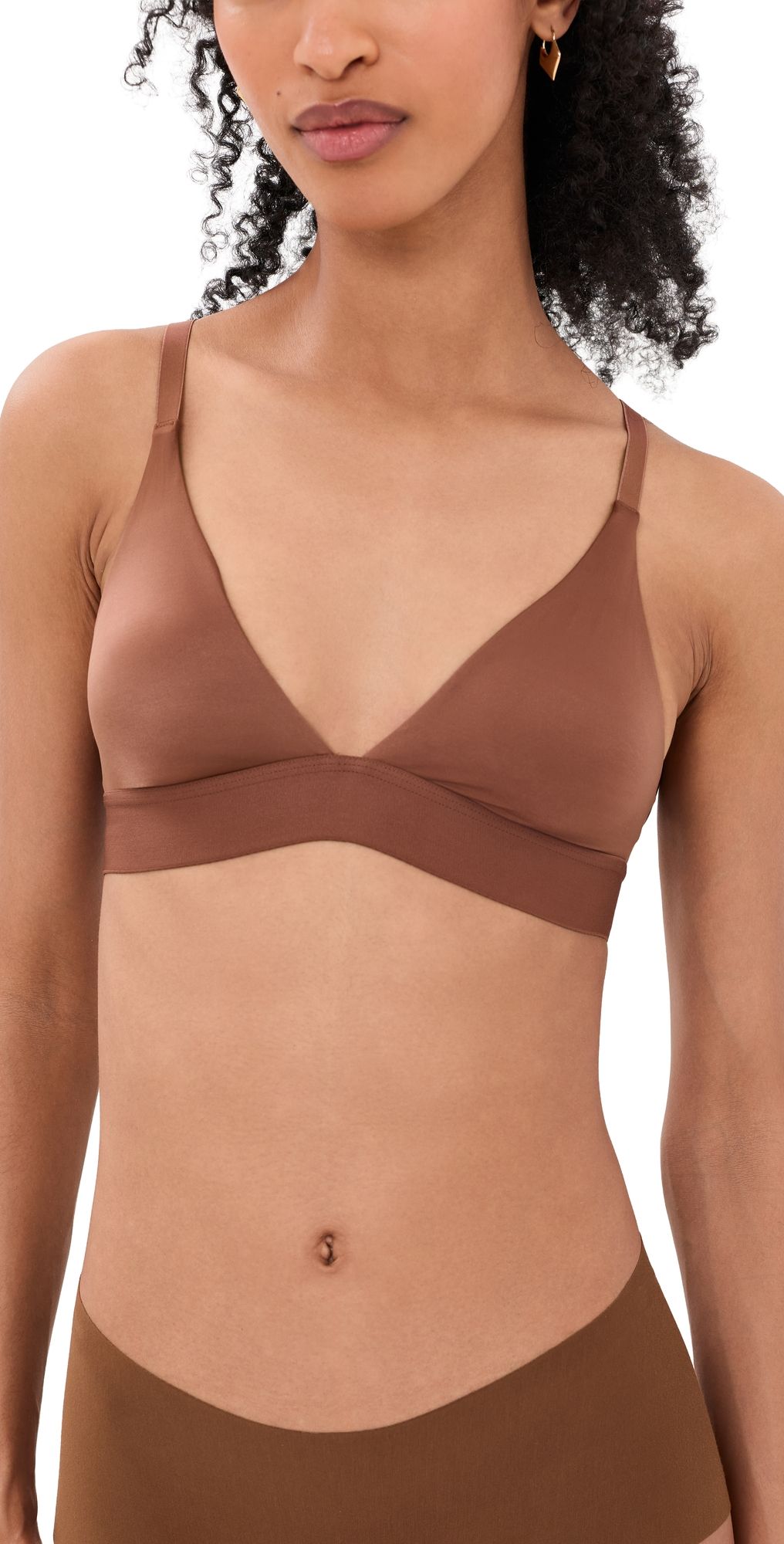 Negative Glace Triangle Bra Syrup 3