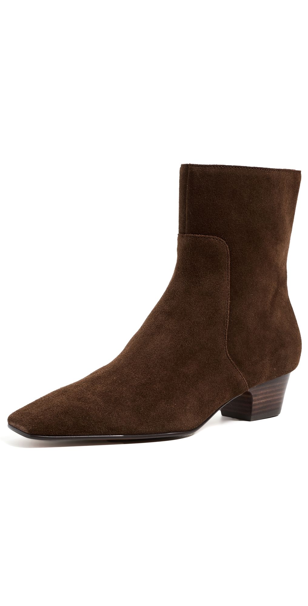 Madewell Laurel Booties Rich Brown 5.5