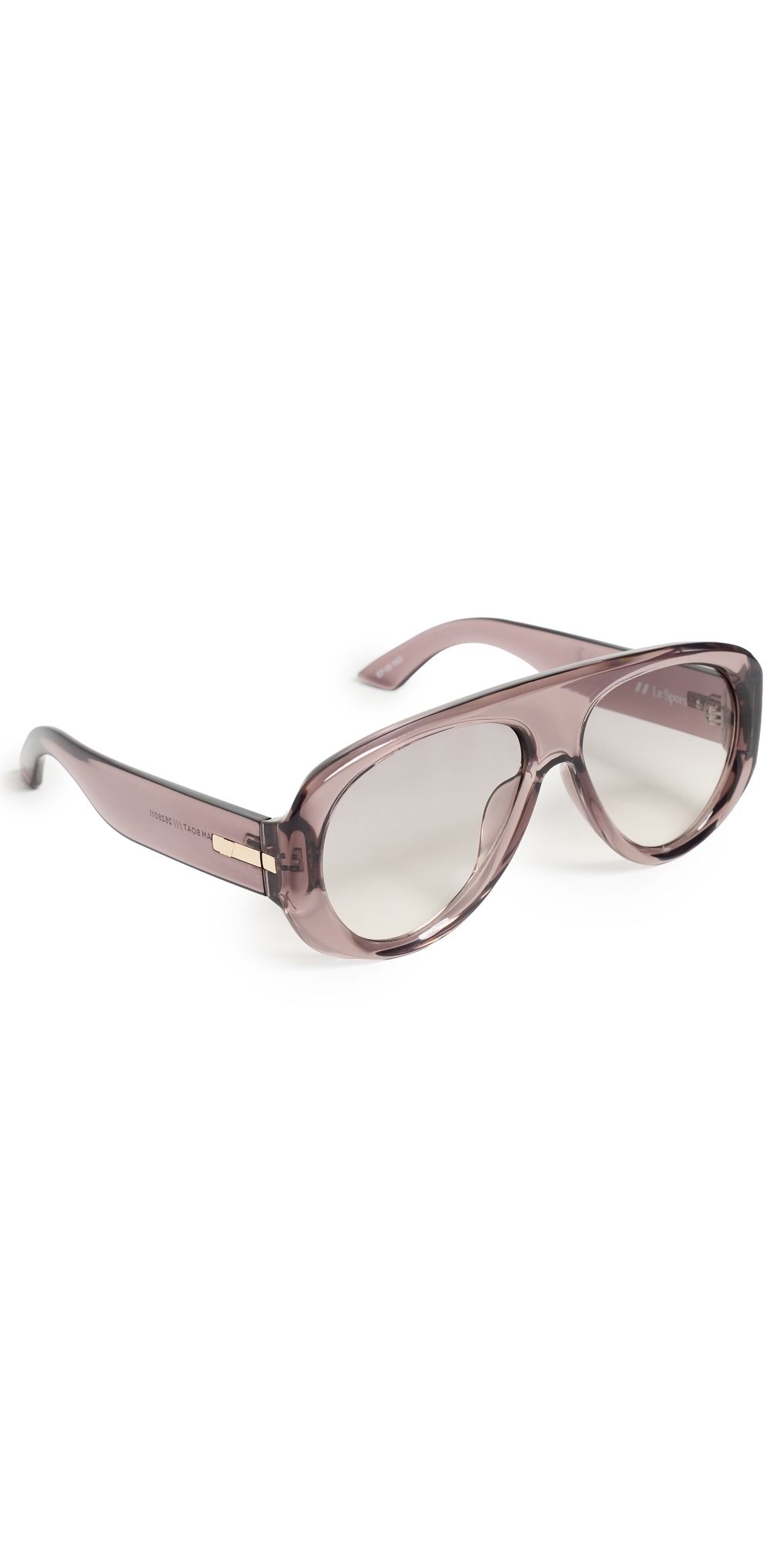 Le Specs Dream Boat Sunglasses Smokey Violet One Size