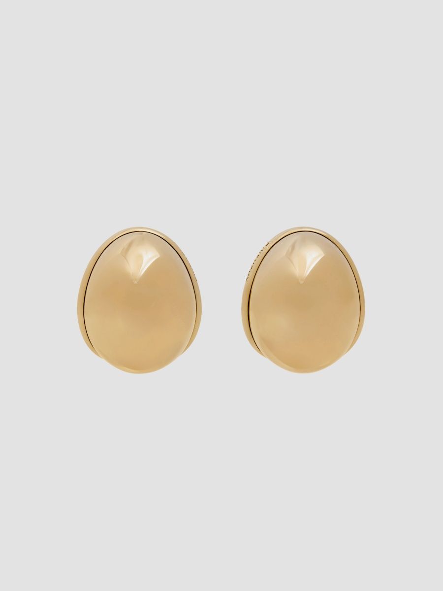 Givenchy Women's Sculpt Earrings in Metal - Golden Yellow
