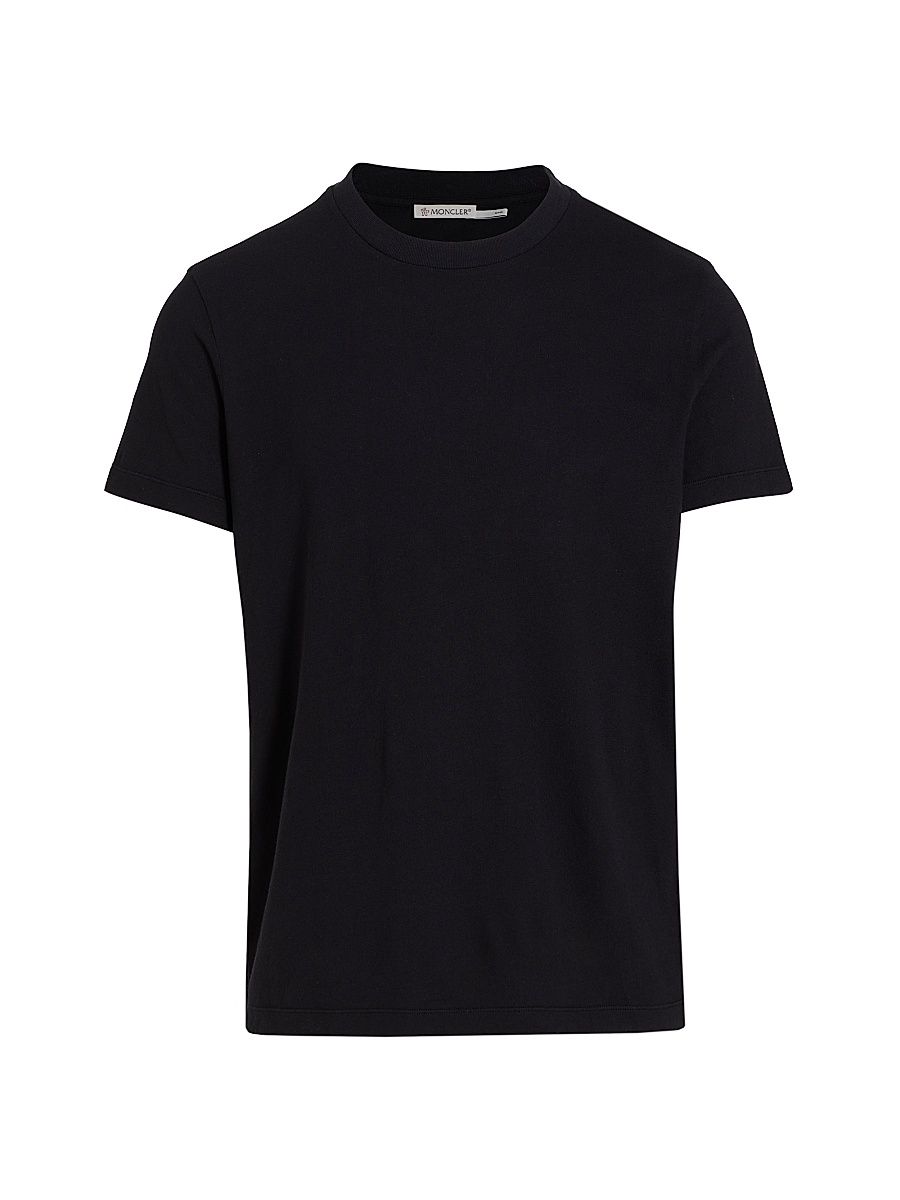 Men's Crewneck T-Shirt - Black - Size Medium