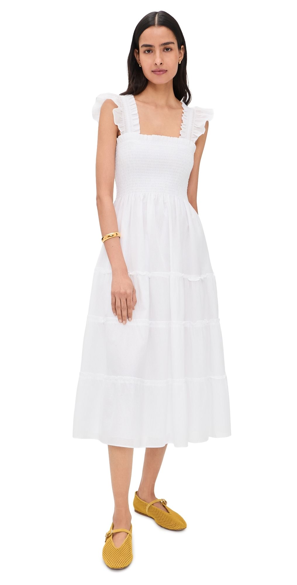 Hill House Home The Ellie Nap Dress White XXL
