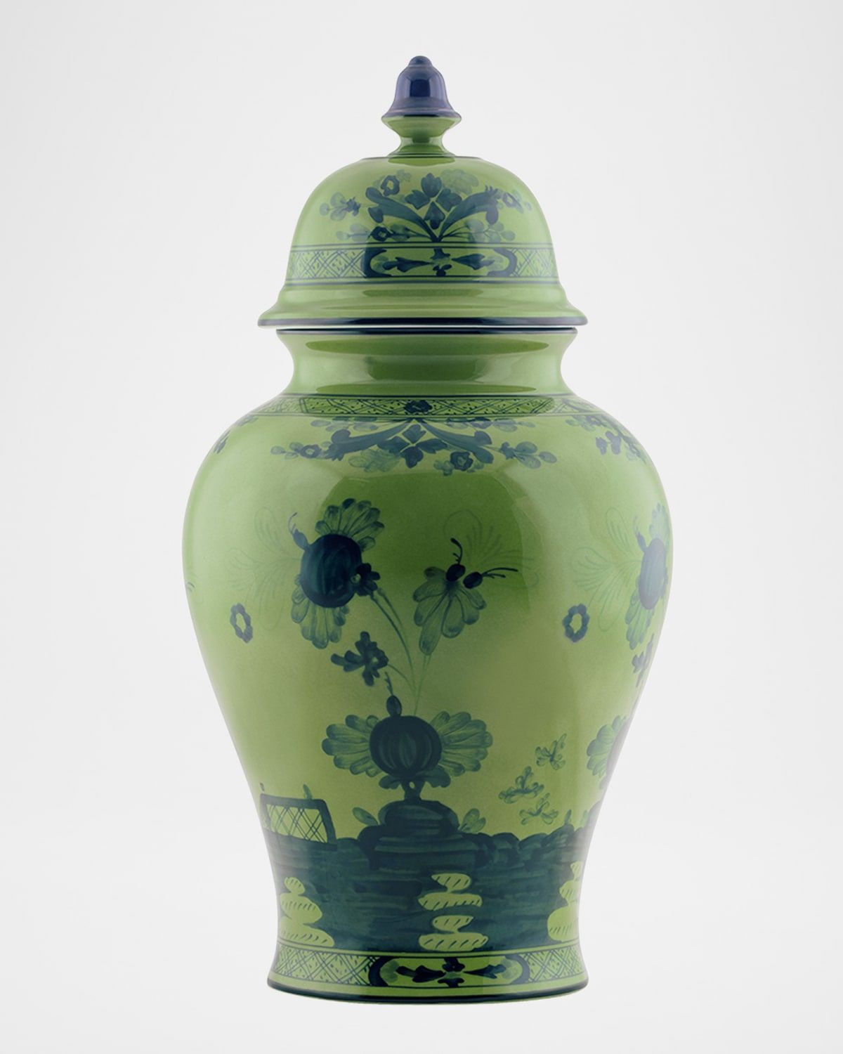 Oriente Italiano Potiche 15" Vase with Lid