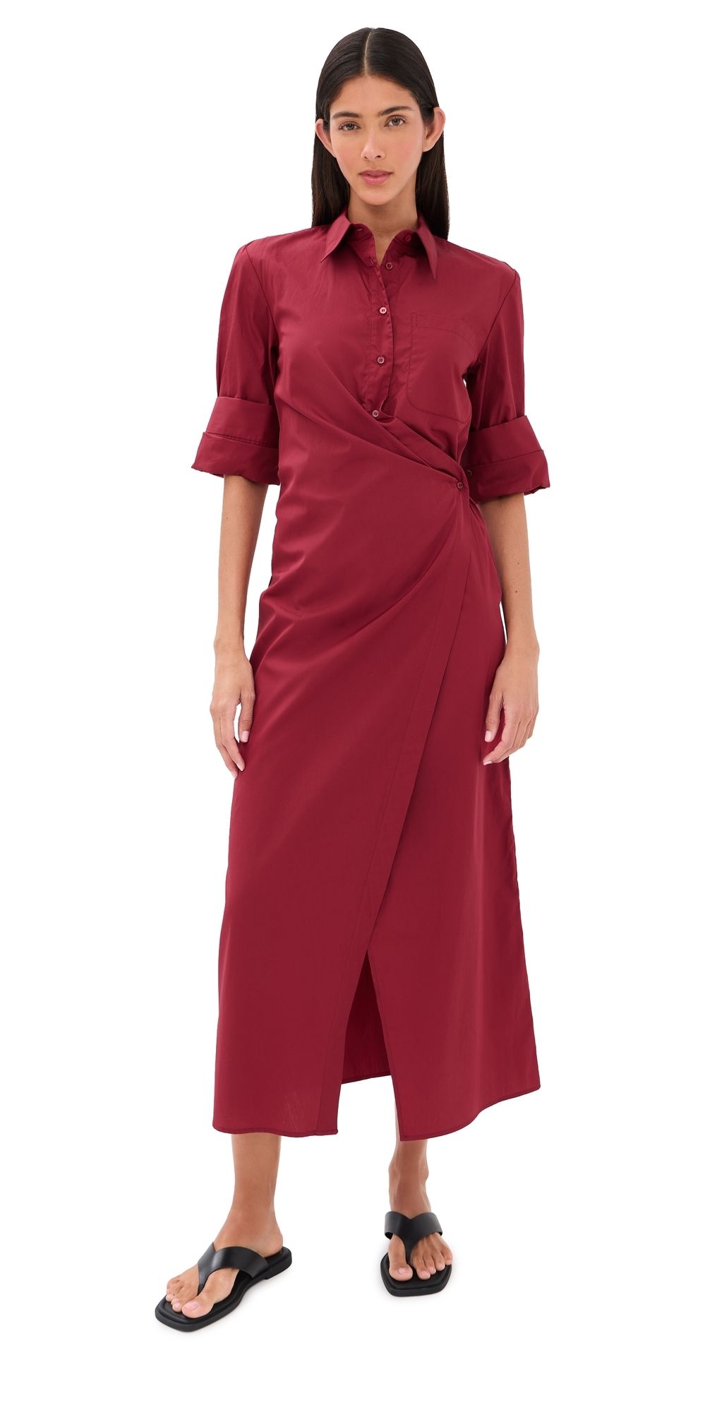 TWP New Earl Dress Karanda Red S
