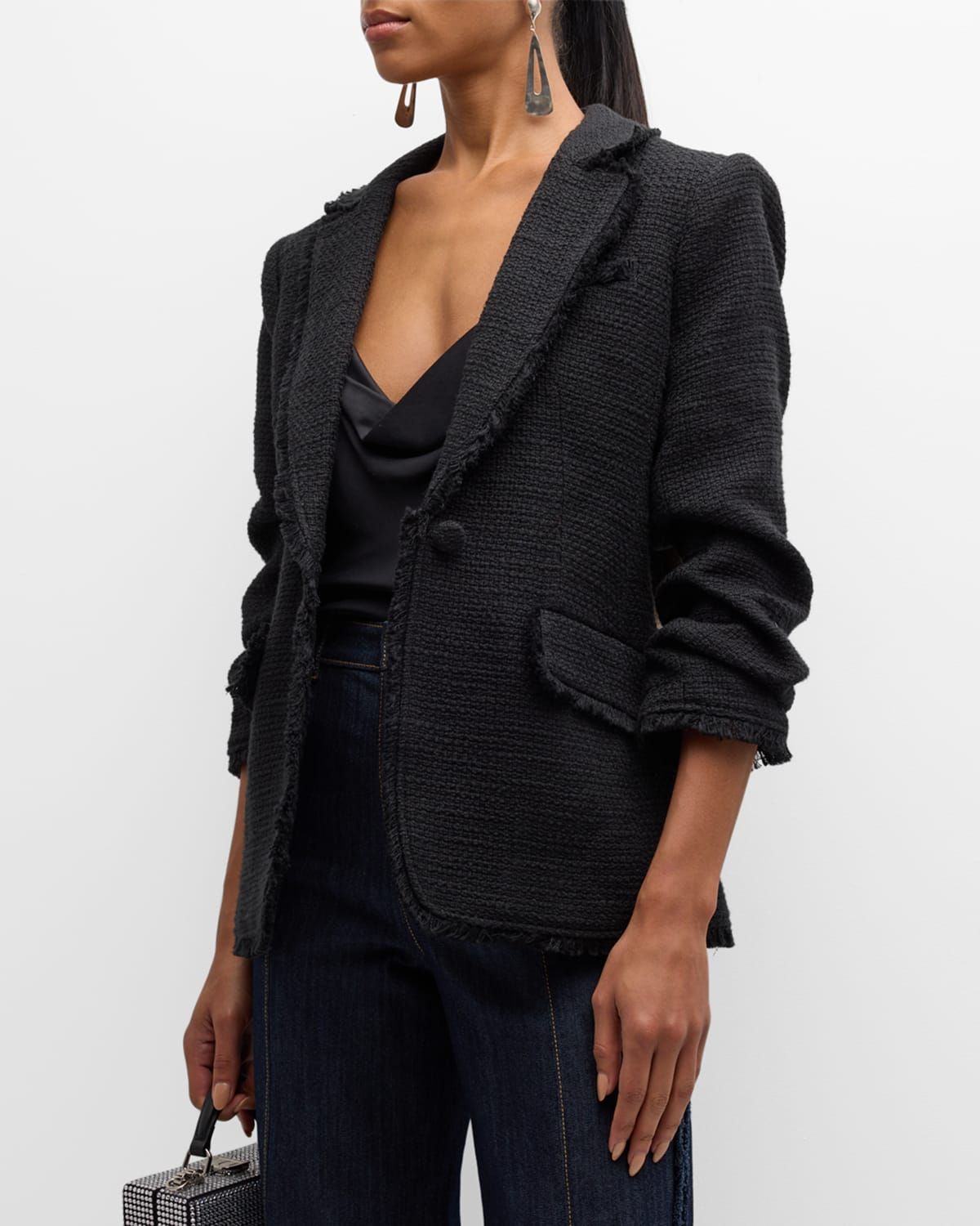 Khloe Boucle Blazer