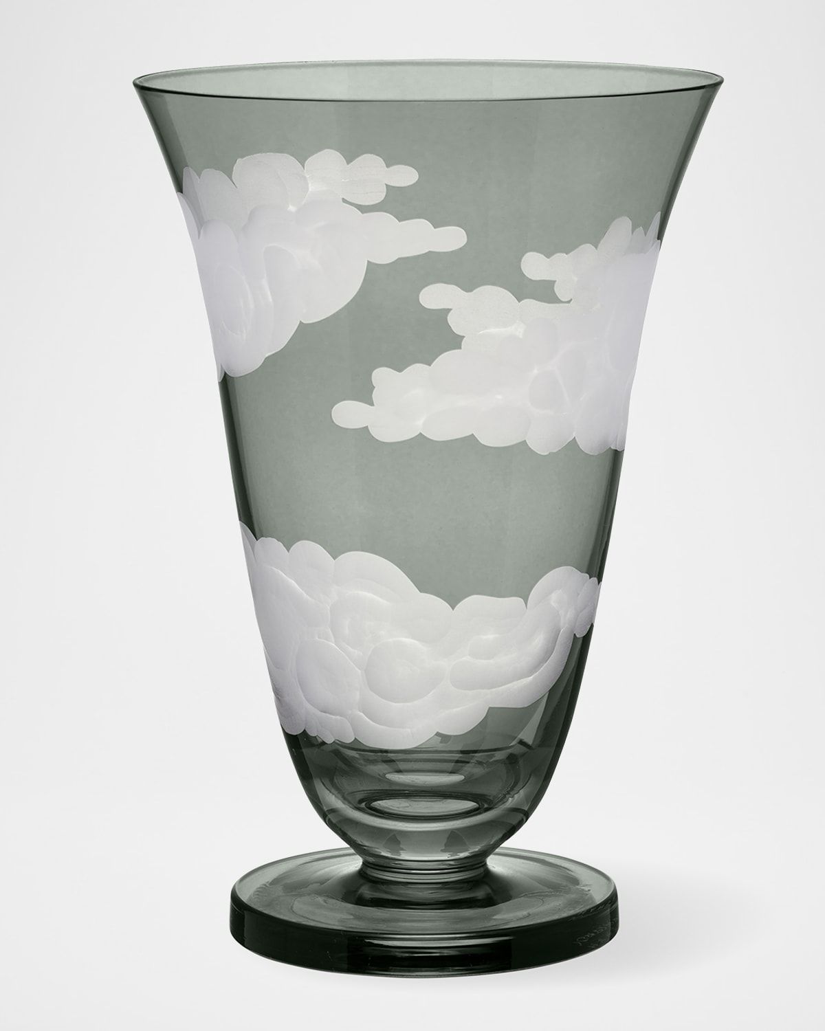 In The Clouds Stemless Champagne Flute, Gray - 8 oz.