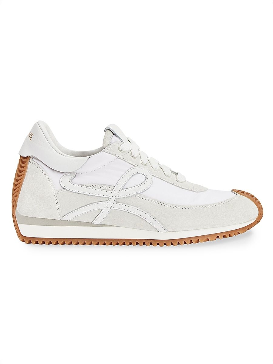 Women's Flow Runner Sneakers - White - Size 10