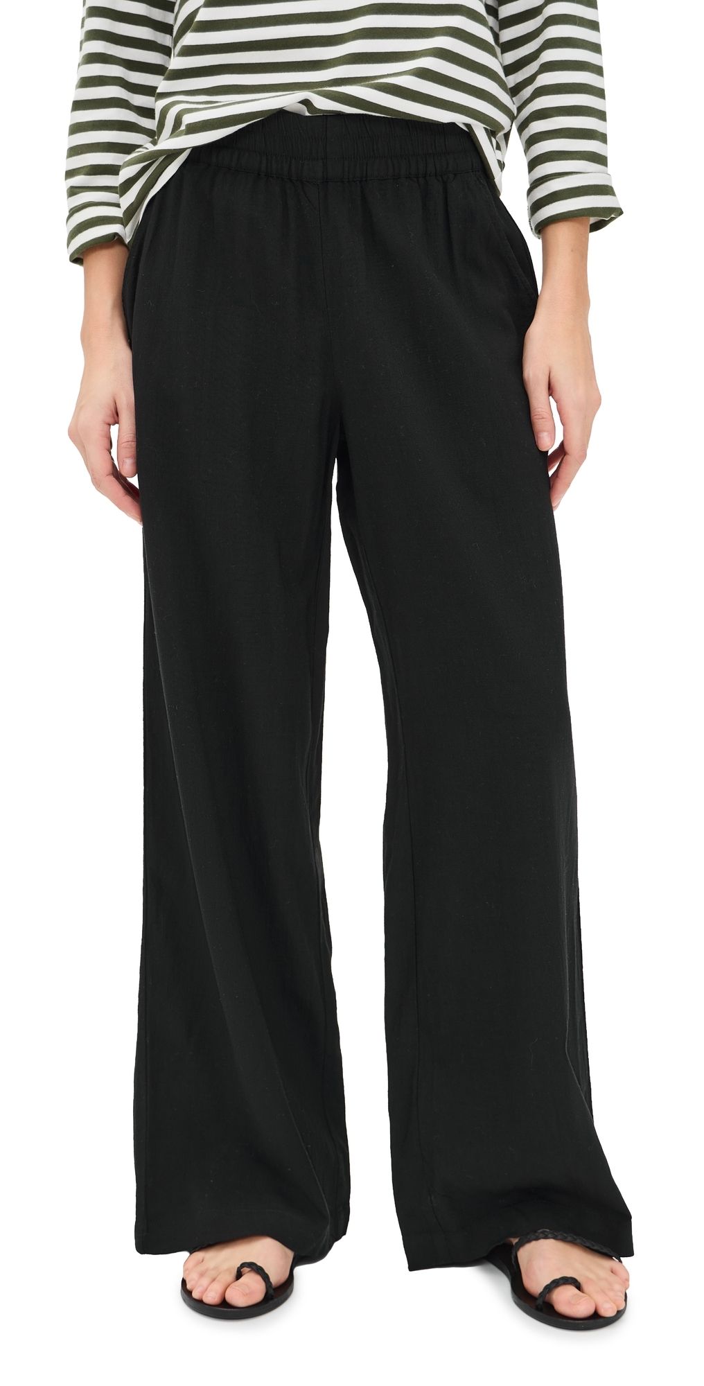 Marine Layer Allison Tencel Trousers Black XL