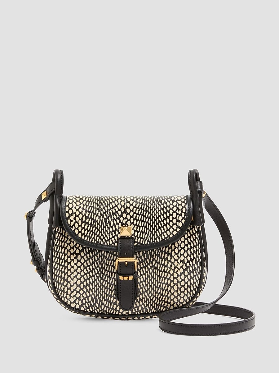 Women's Flaneuse Small Shoulder Bag - Ivory Black