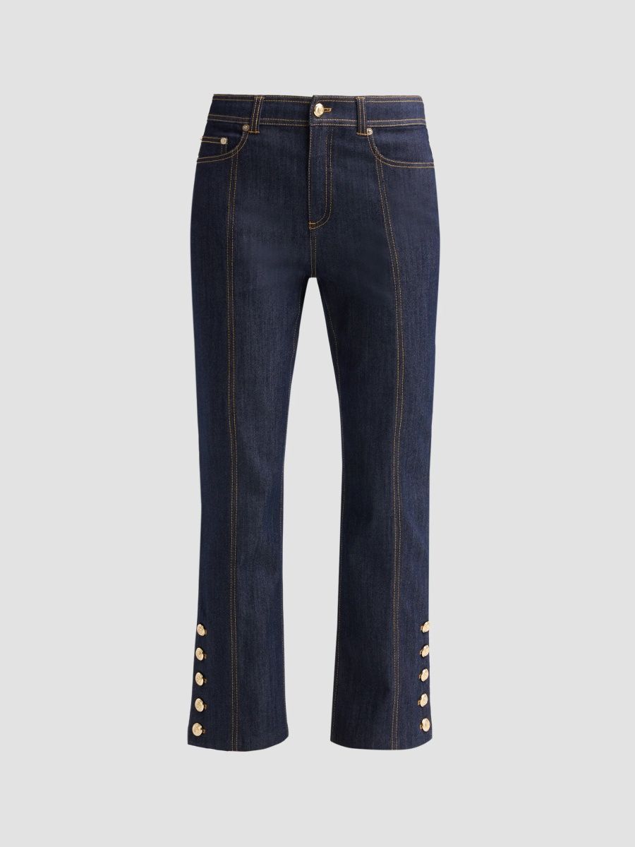 Women's Maggie Crop Jeans - Indigo - Size 14