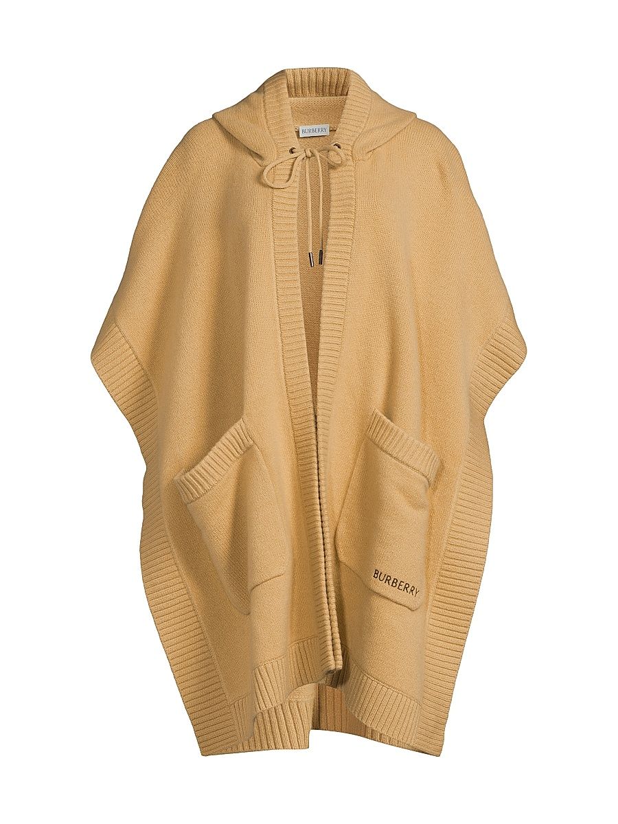 Women's St. Rosie Wool-Cashmere Cape - Shale