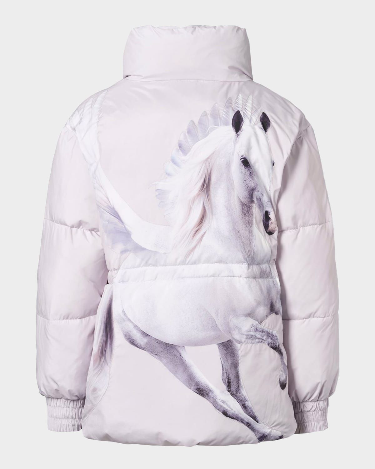 Girl & apos;s Hally Unicorn Puffer Jacket, Size 4-6