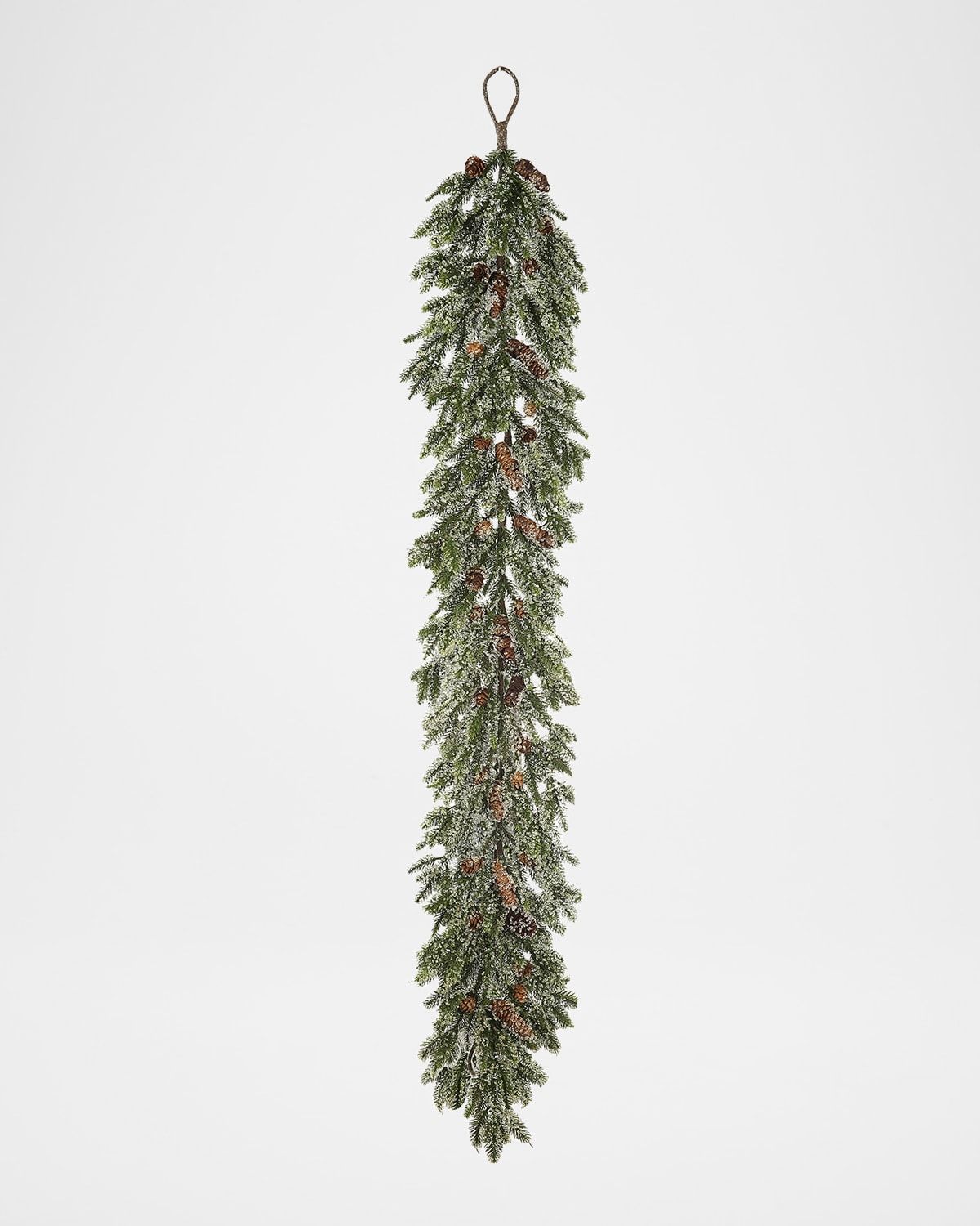 60" Iced Angel Pine Garland
